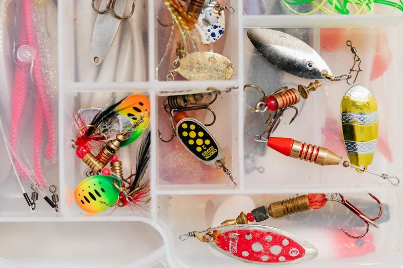 budget fishing tackle — photo from Pexels