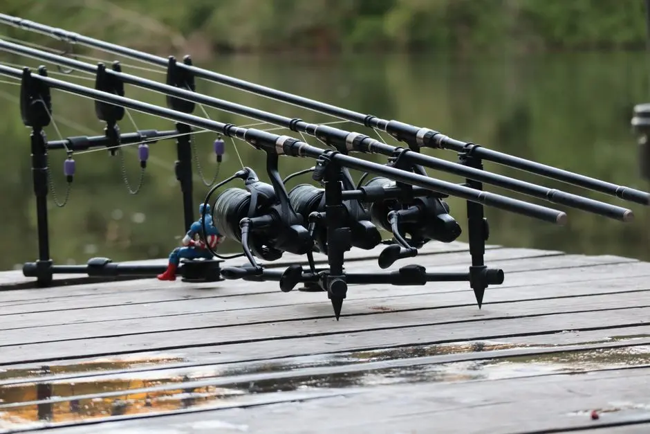 European carp fishing