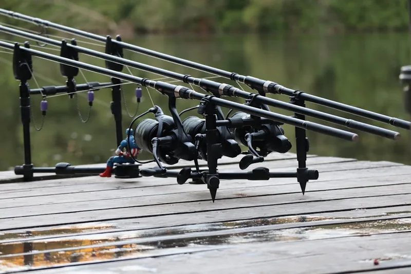carp angler waterside setup for carp fishing retailers and distributors