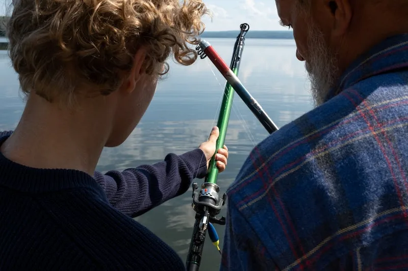 learning fishing basics — photo from Pexels