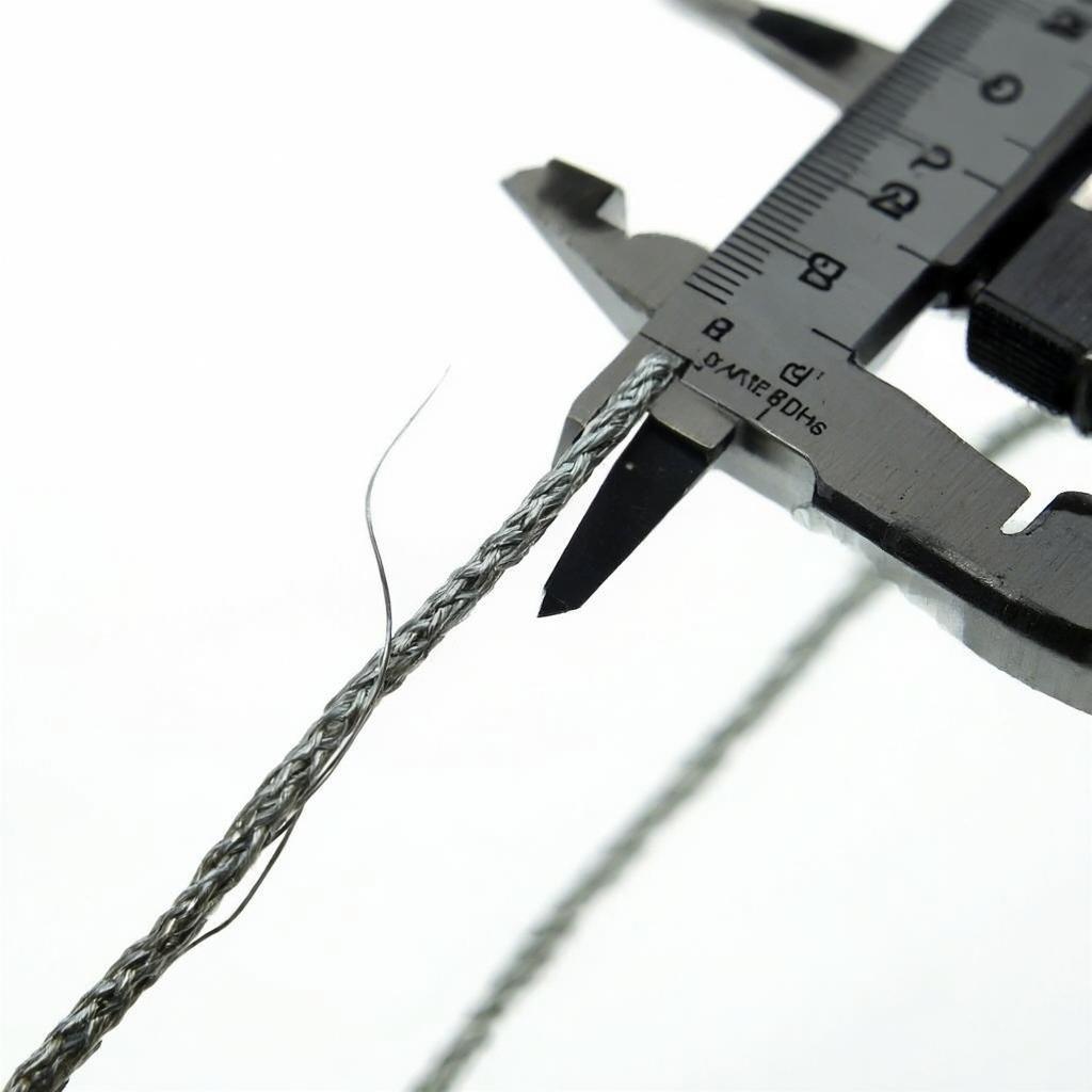 close up of braided fishing line PE rating on spool